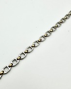 Cartier サントス リンクチェーンコンビブレスレット SS/750 6.4g