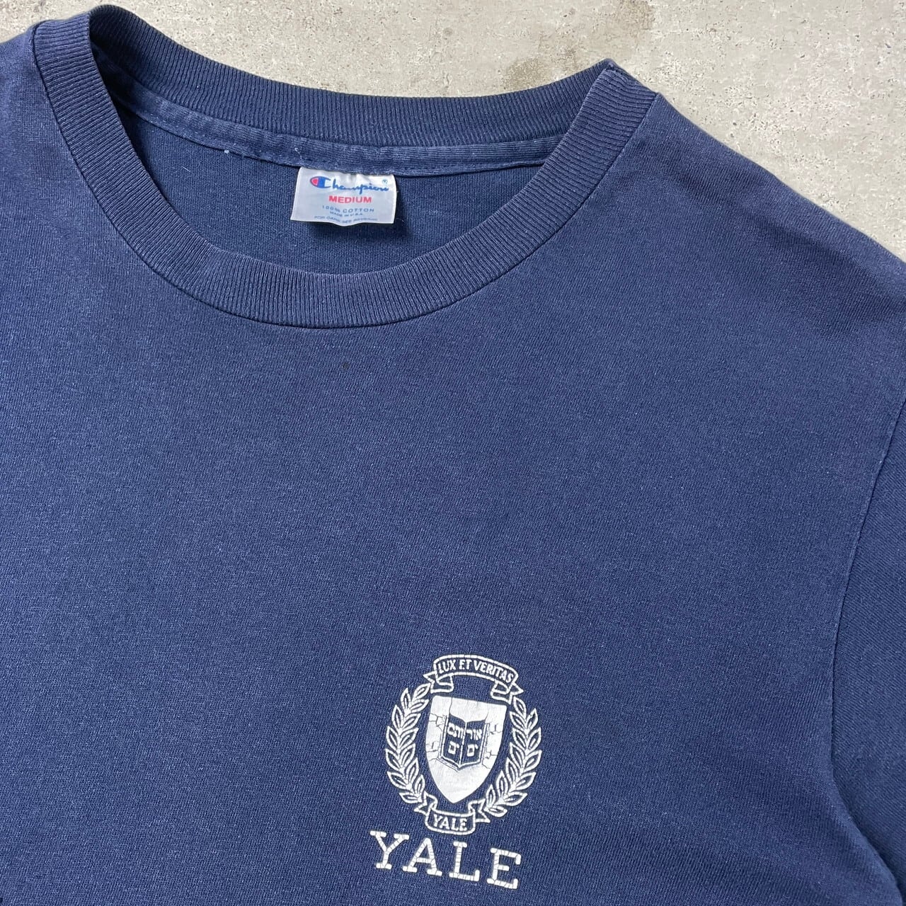 USA製 〜90年代 Champion チャンピオン YALE イエール大学 カレッジ T 