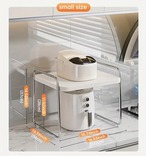 キッチン 収納 ラック 棚 幅42cm 電子レンジ ケトル 炊飯器 小物収納 2層 収納棚 おしゃれ 北欧