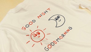 GOOD NIGHT GOOD MORNING ロングスリーブTシャツ