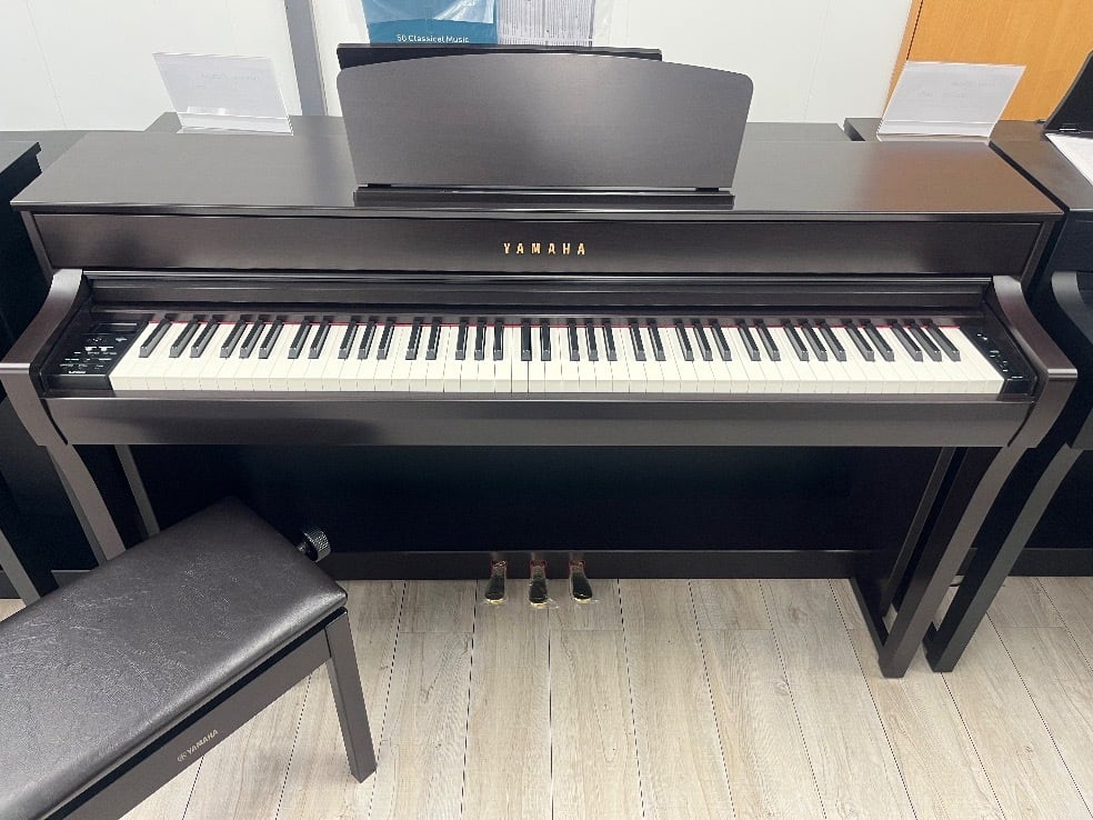 ★75448【電子ピアノ】YAMAHA CLP735R 21年製