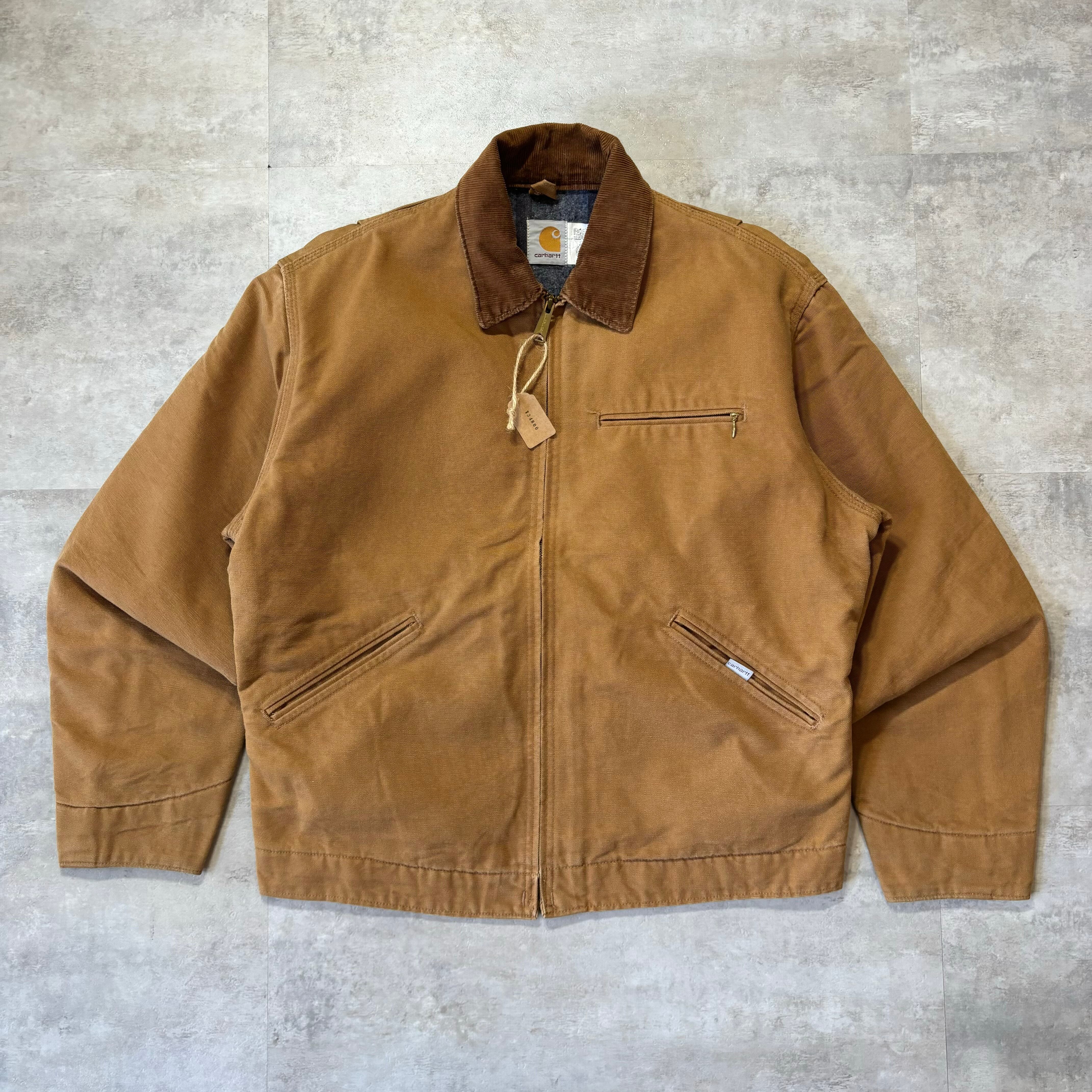80s Carhartt カーハートデトロイトジャケットUSA製 80s 90s USA製 Carhartt カーハート デトロイトジャケット ブラック S