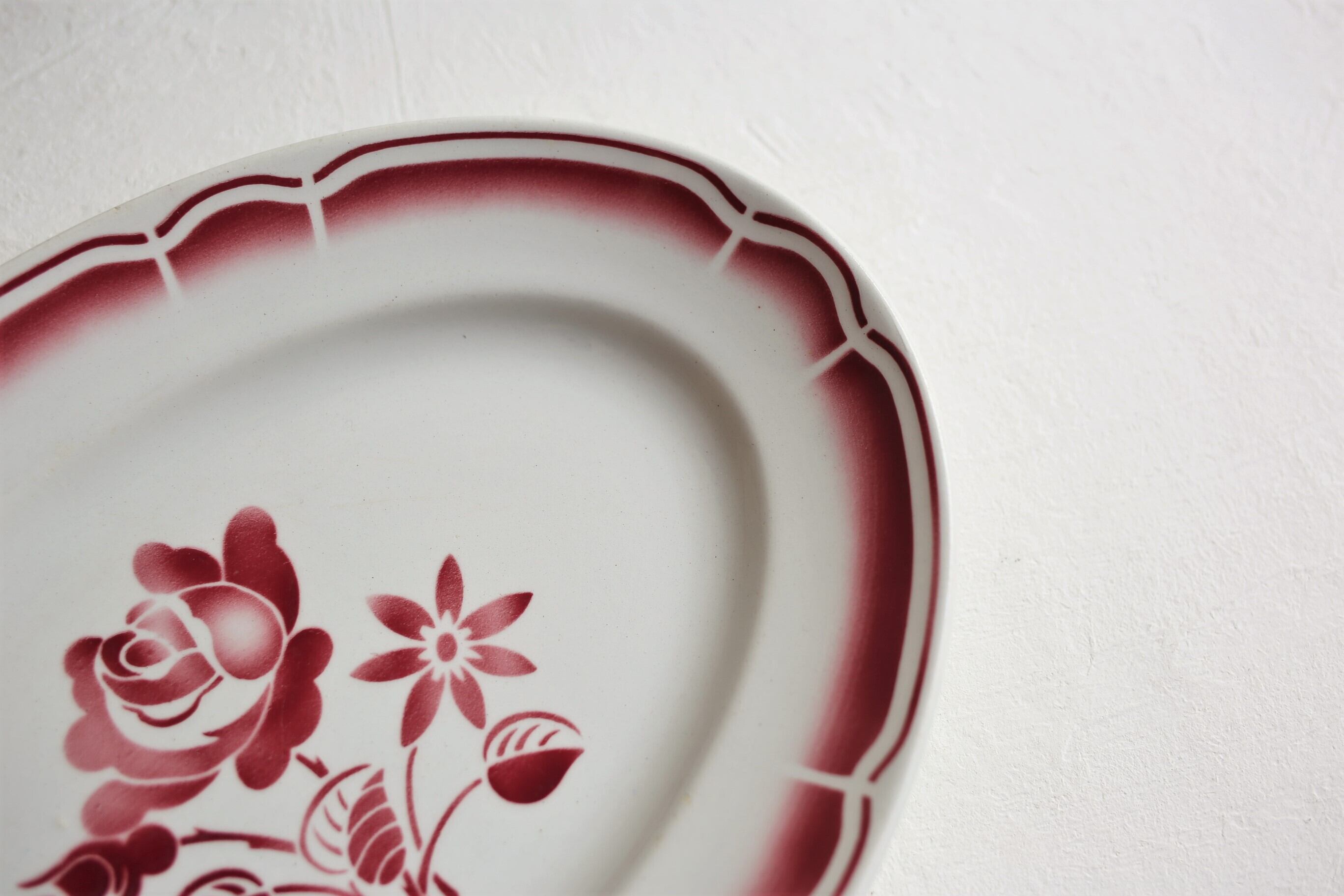 フランス アンティーク ヴィンテージ Badonviller 大きめの