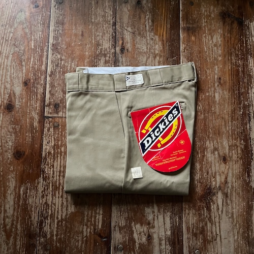 Circa 1980's Deadstock "Dickies 874A (Khaki)" Vintage Work Pants/32