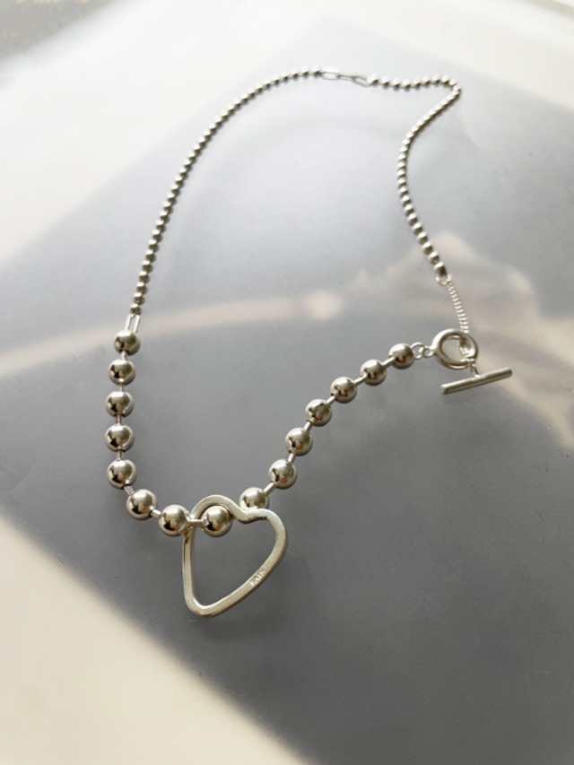 HEART CHARM CHOKER ハートチャームチョーカーネックレス