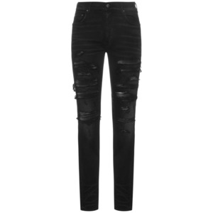 AMIRIPLAID THRASHER JEANBLACK