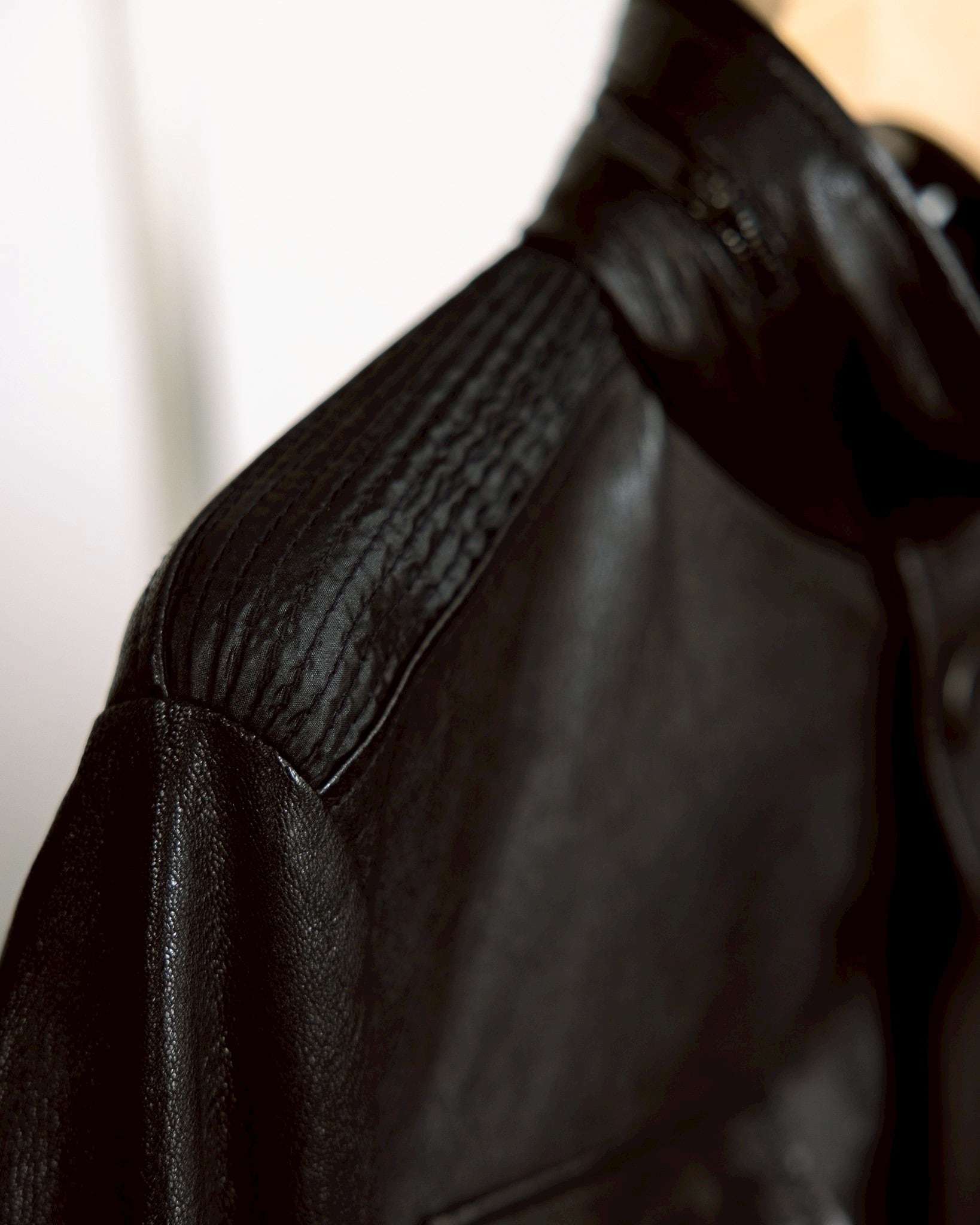 Old EMPORIO ARMANI Leather jacket/オールド エンポリオ アルマーニ