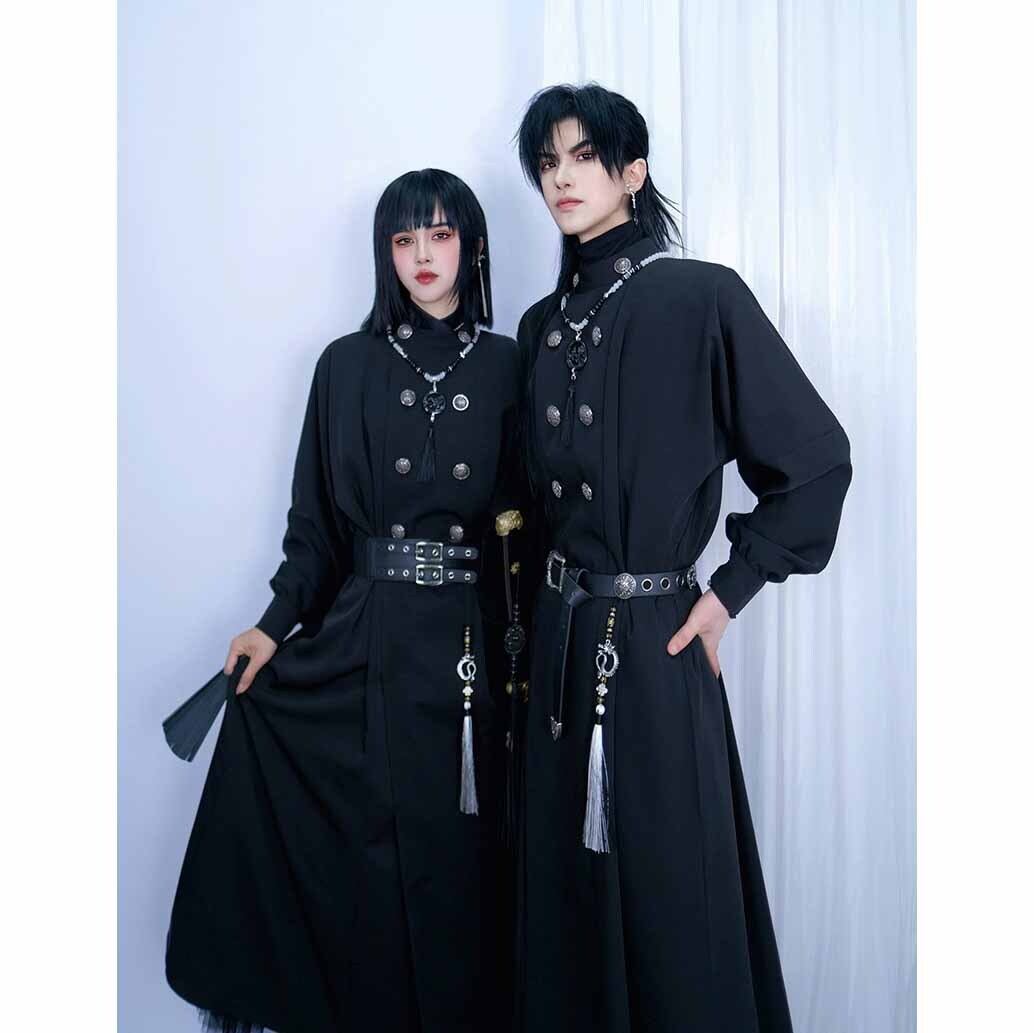 之x倉宝】☆ロングコート+ネックレス+腰ペンダント・夜更 之x倉宝】☆ロングコート+ネックレス+腰ペンダント・夜更