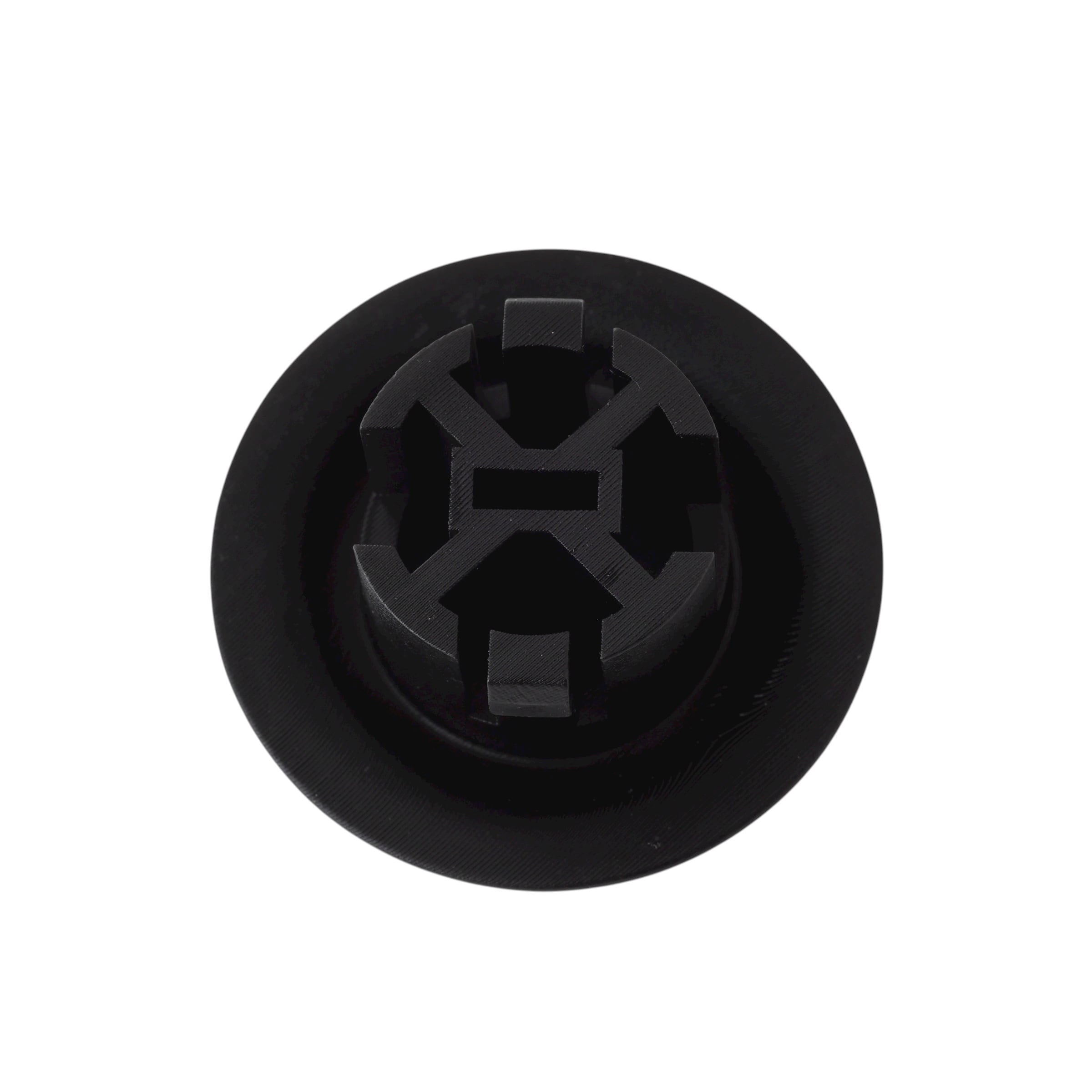 Silky Touch | BIG Button cap | Sanwa 24mm | Black | Box LOGO | BRR