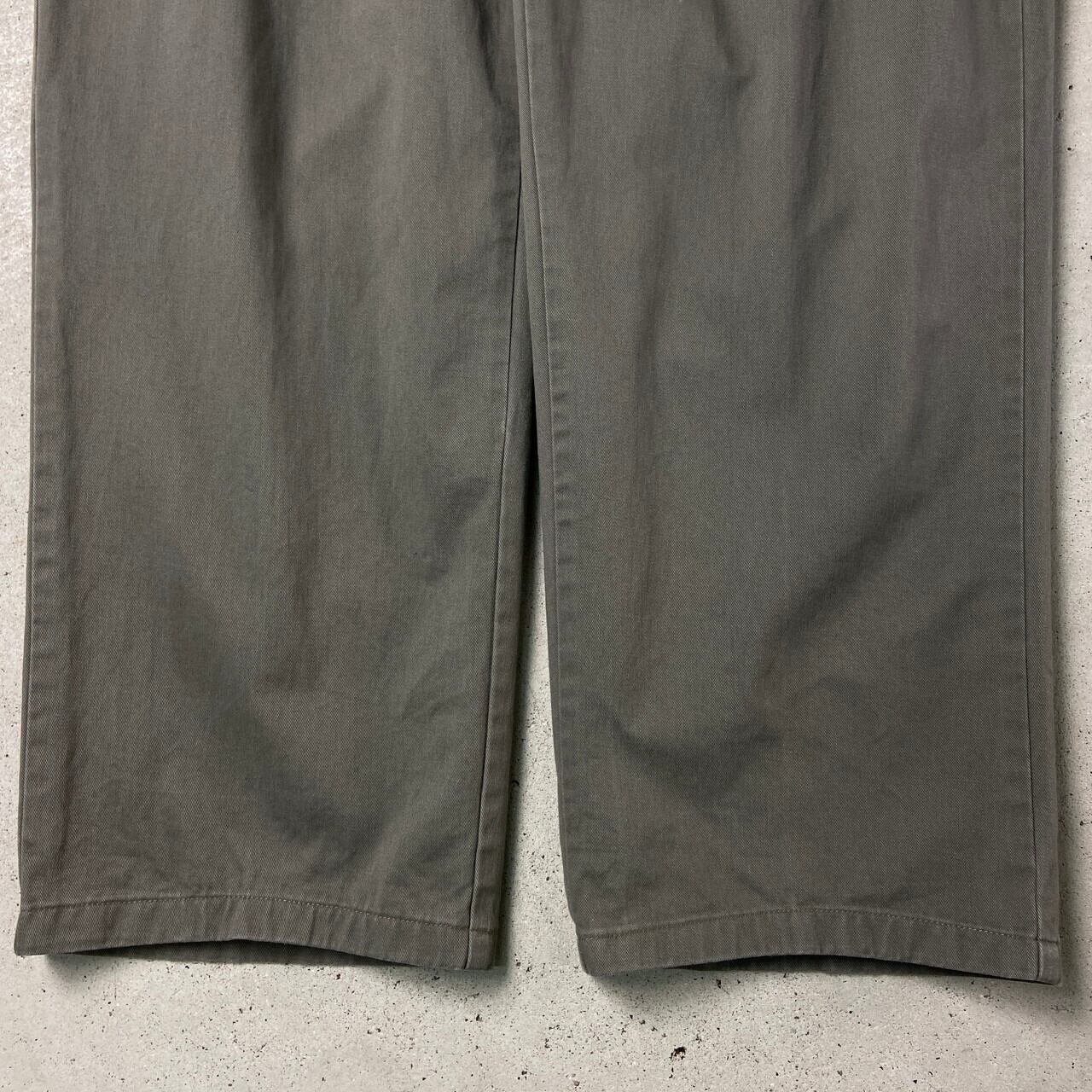 m6616【USA製 ポロバイラルフローレン】90s ポロチノ 2タック W32 90s Ralph Lauren ポロバイラルフローレン ポロチノ USA製