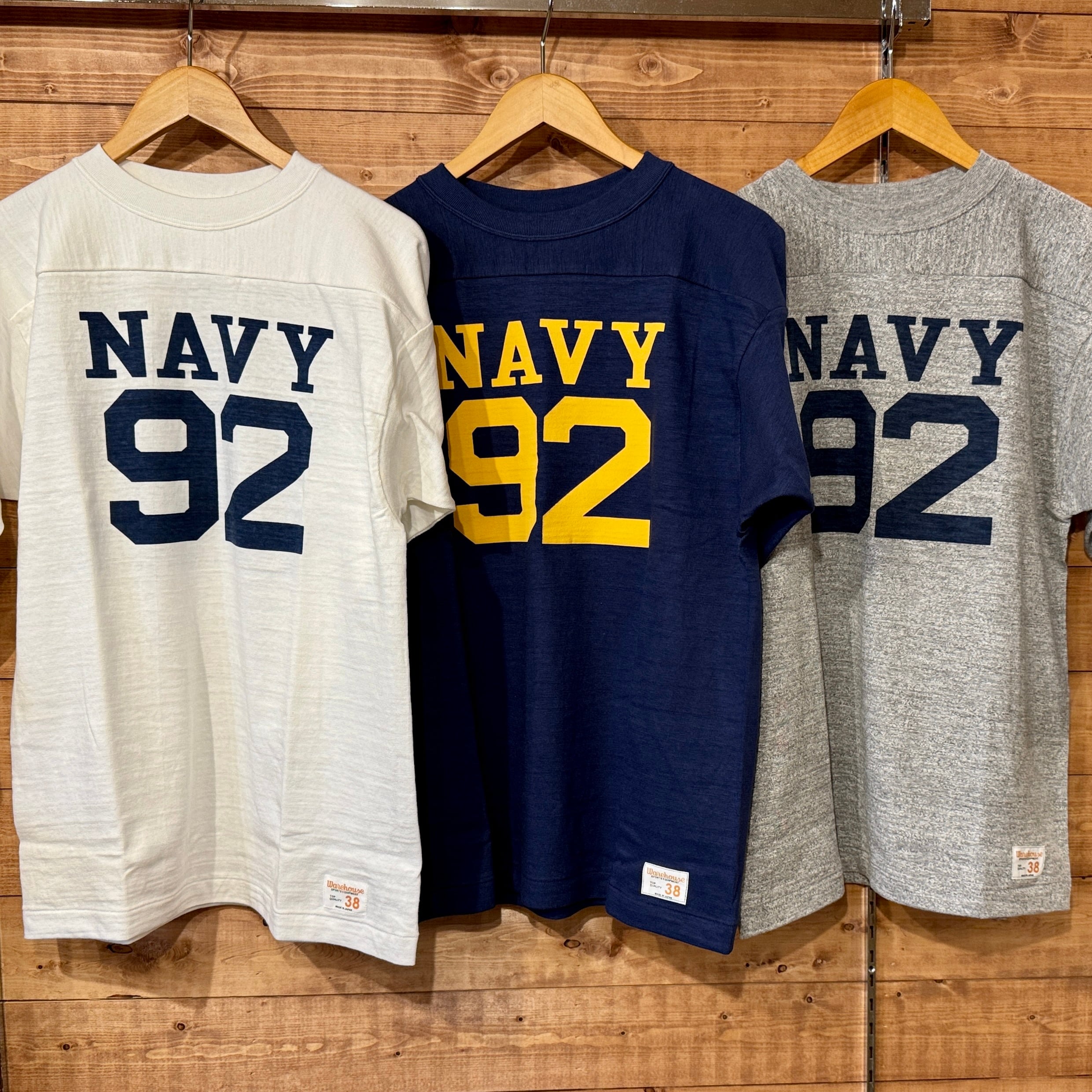 Warehouse スウェット 刺繍/ネイビー/サイズ42 wa251215s01_1.jpg