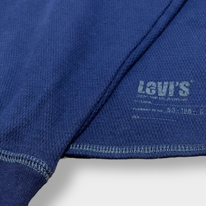 【LEVI'S】サーマルシャツ ハニカム生地 長袖シャツ ロンT リーバイス L US古着