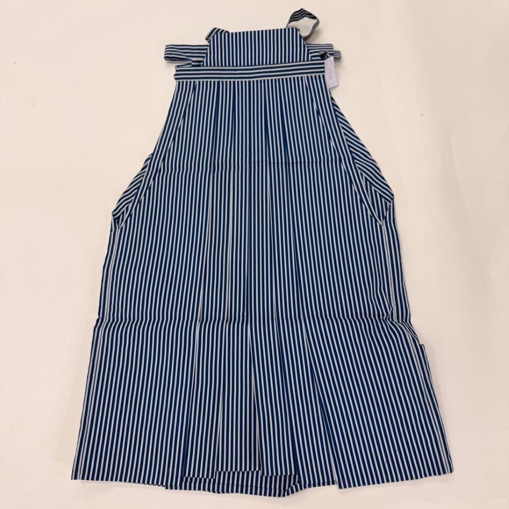 袴 行灯袴 男袴 紐下丈80cm S size 男性用袴 成人式袴 紺 グレー 中古 6706