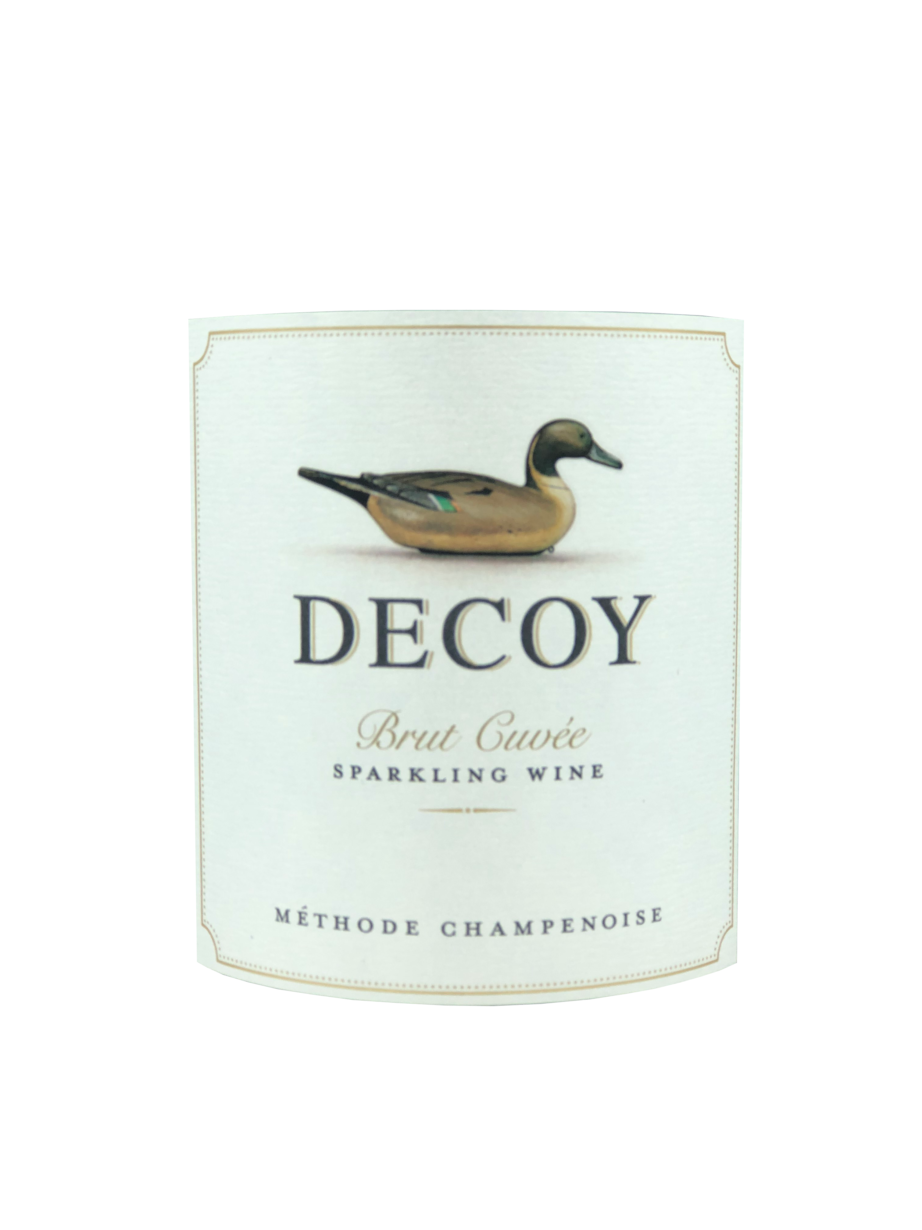 デコイ　ブリュット・キュヴェ　スパークリング・ワイン　NV　"Decoy" Brut Cuvée Sparkling Wine
