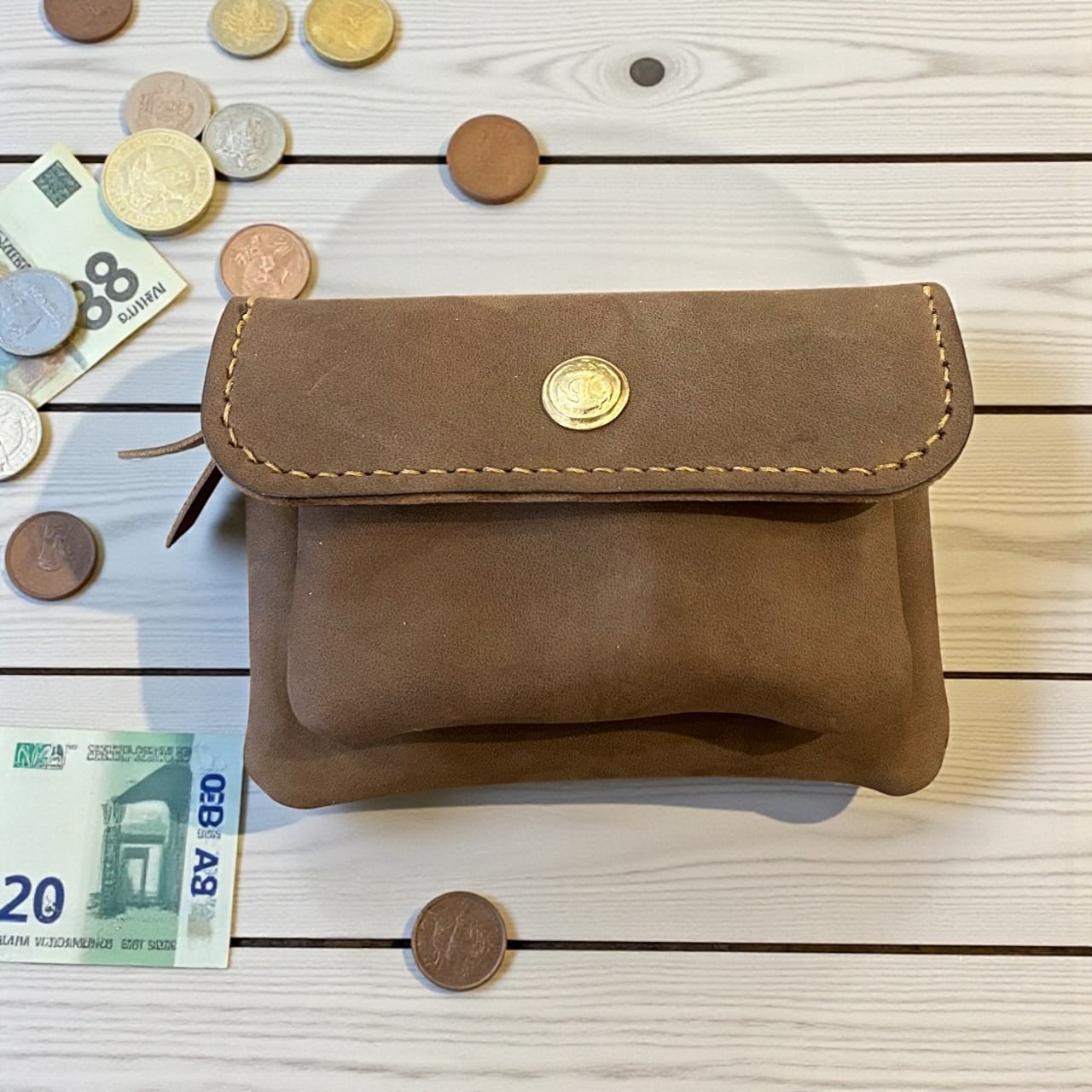 2026/01/22 12時販売開始 即納商品 mare-mini:ダークブラウン(イタリアンレザーミニ財布 数量限定商品)