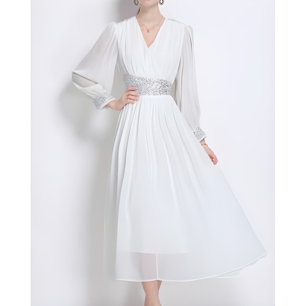 ルミエールフレアワンピース L1671