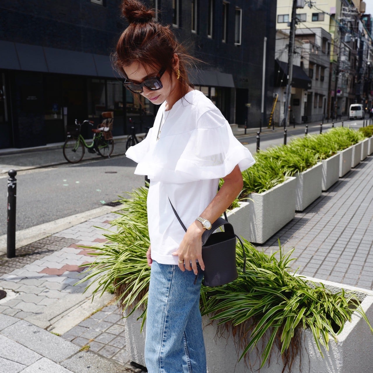 Tulle Tee White