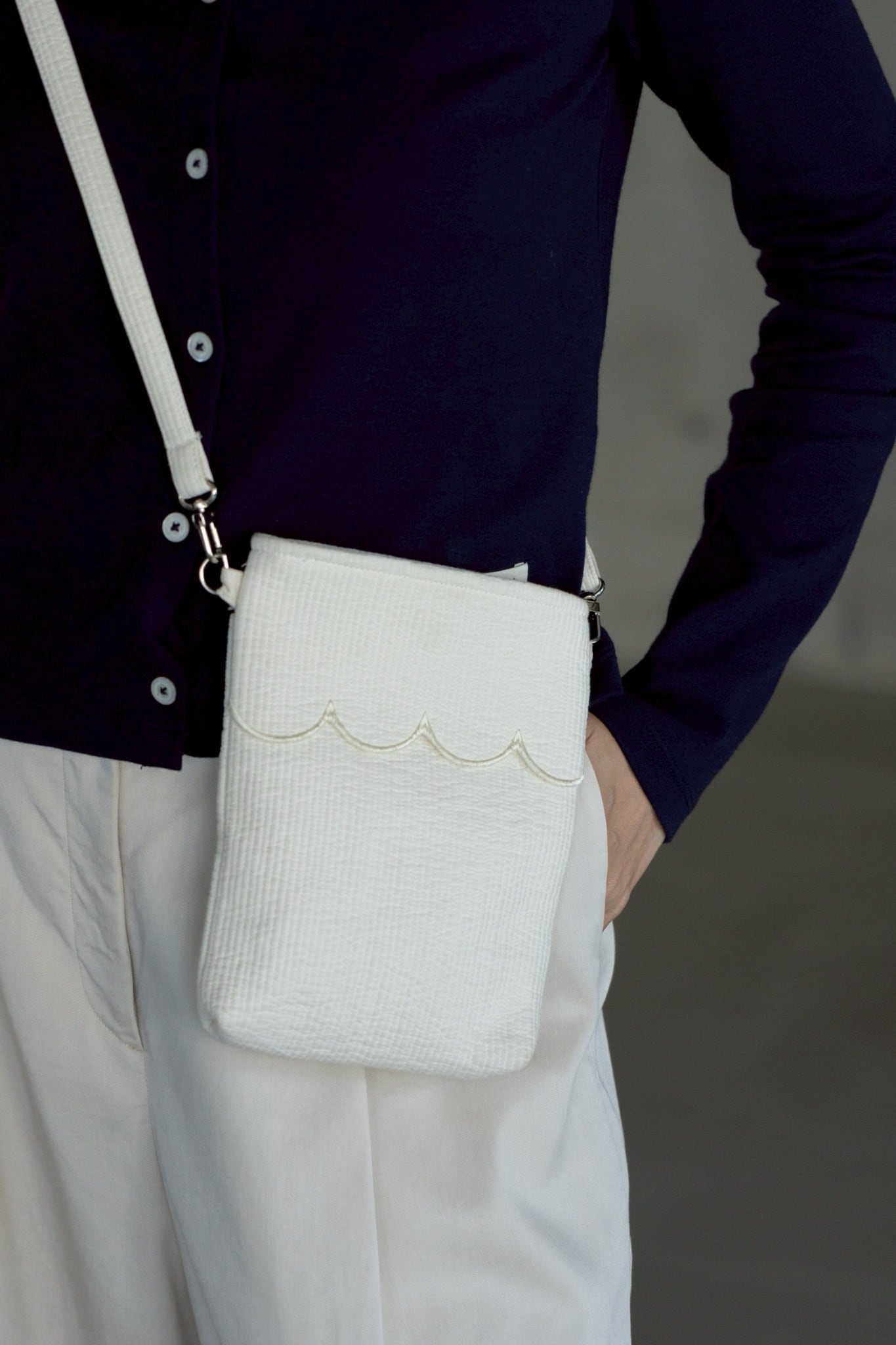 Nubi【Poche】Scallop ポシェ スカラップ | conforobe(コンフォローブ)