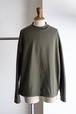 AUBETT " GIZA 空紡インレーBOX プルオーバー(Forest Green)"