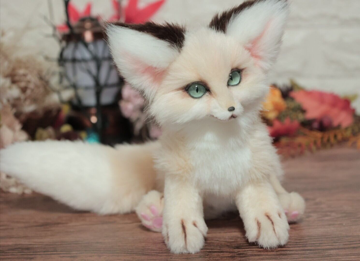 フェネック(*´艸｀*)アートドール♥(*´艸｀*)20センチ♥ベビー♥