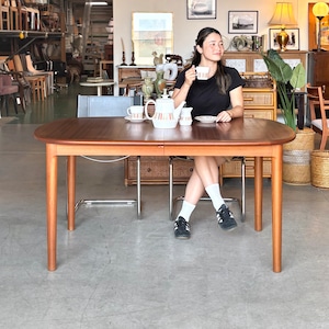 Vintage Oval Extention Table / 青林製作所