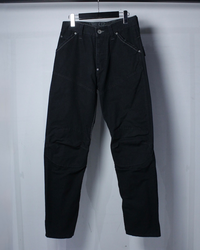 【Caka BLACK】“G-STAR RAW”“ELWOOD” Loose Pants
