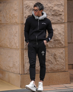 BELINDA FUR ZIP HOODIE【BB25023】