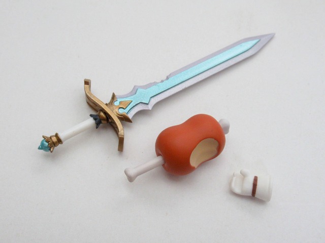 再入荷【1678】 ペコリーヌ 小物パーツ 剣と骨付き肉　ねんどろいど