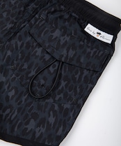 【mini】LEOPARD PIPING BOARDSHORTS for KIDS［RSW076］