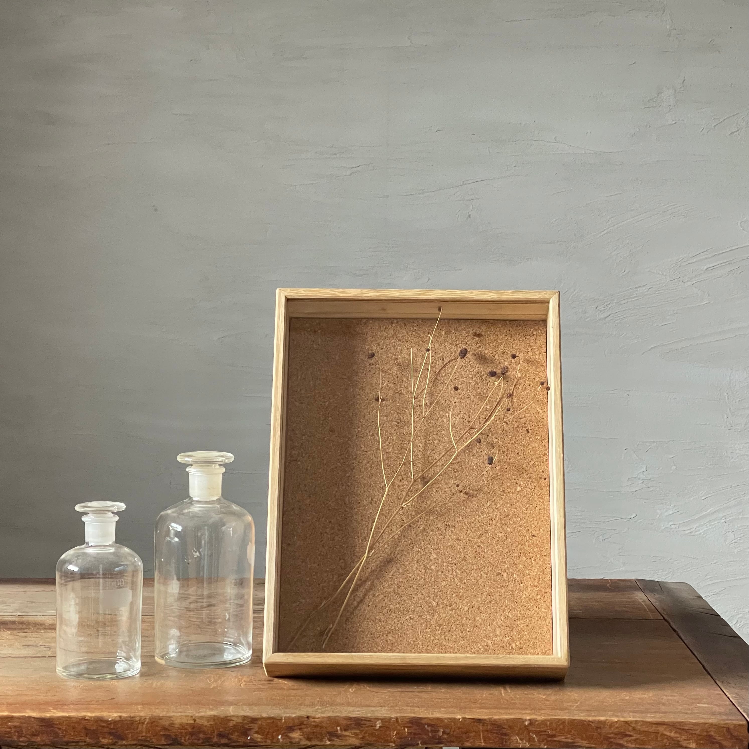 古いガラスケース