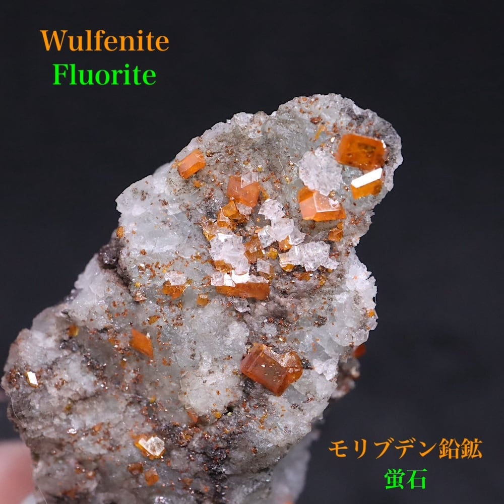 ウルフェナイト(モリブデン鉛鉱) | 鉱物 天然石 American Minerals +