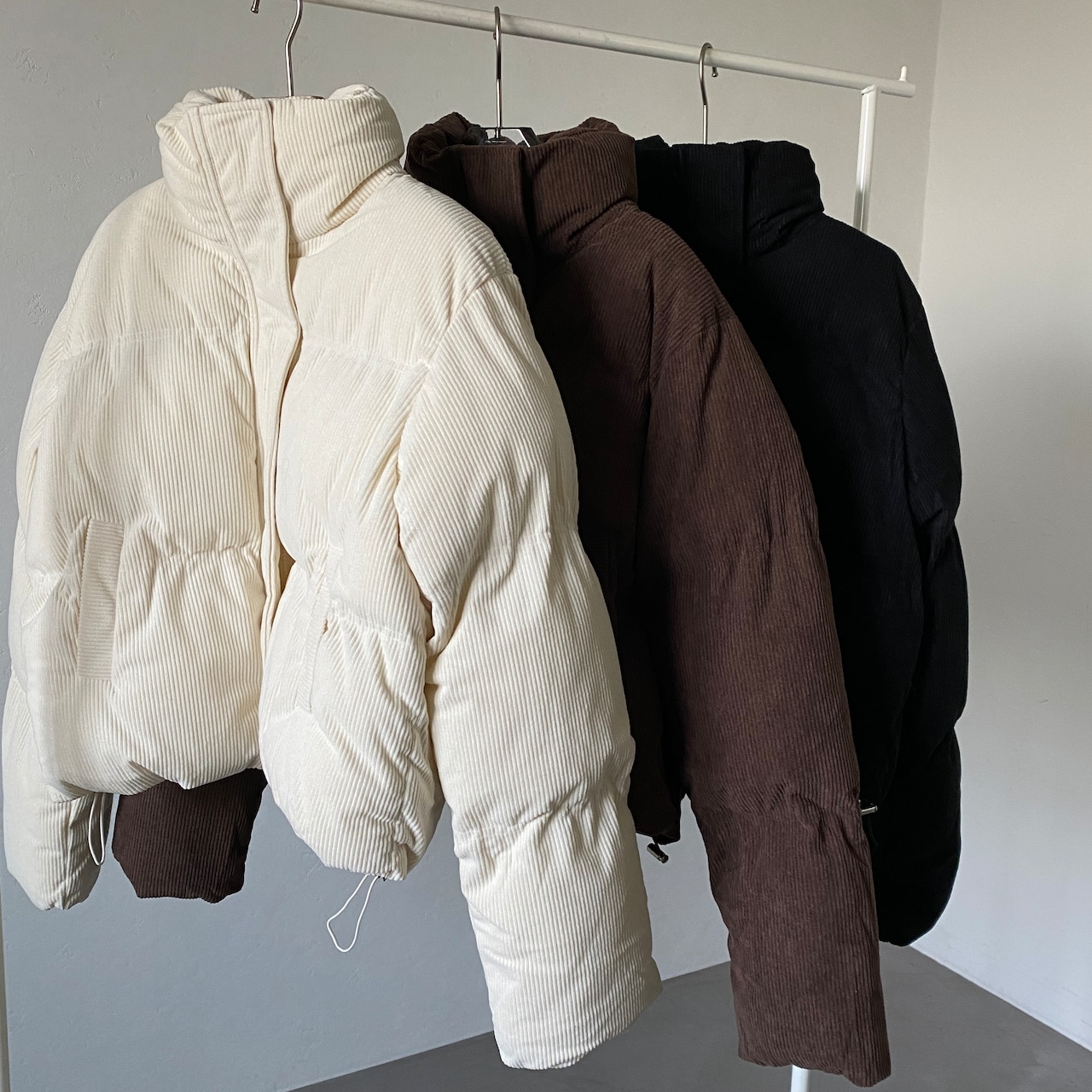 【受注予約:11月上旬入荷予定】中綿コーデュロイドロストBZ/ブラウン