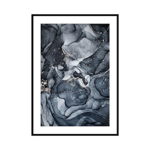 A0130/アルコールインクアート/アートポスター【 A4 / A3 / A2 / A1 サイズ・フレーム 付きに変更可 】