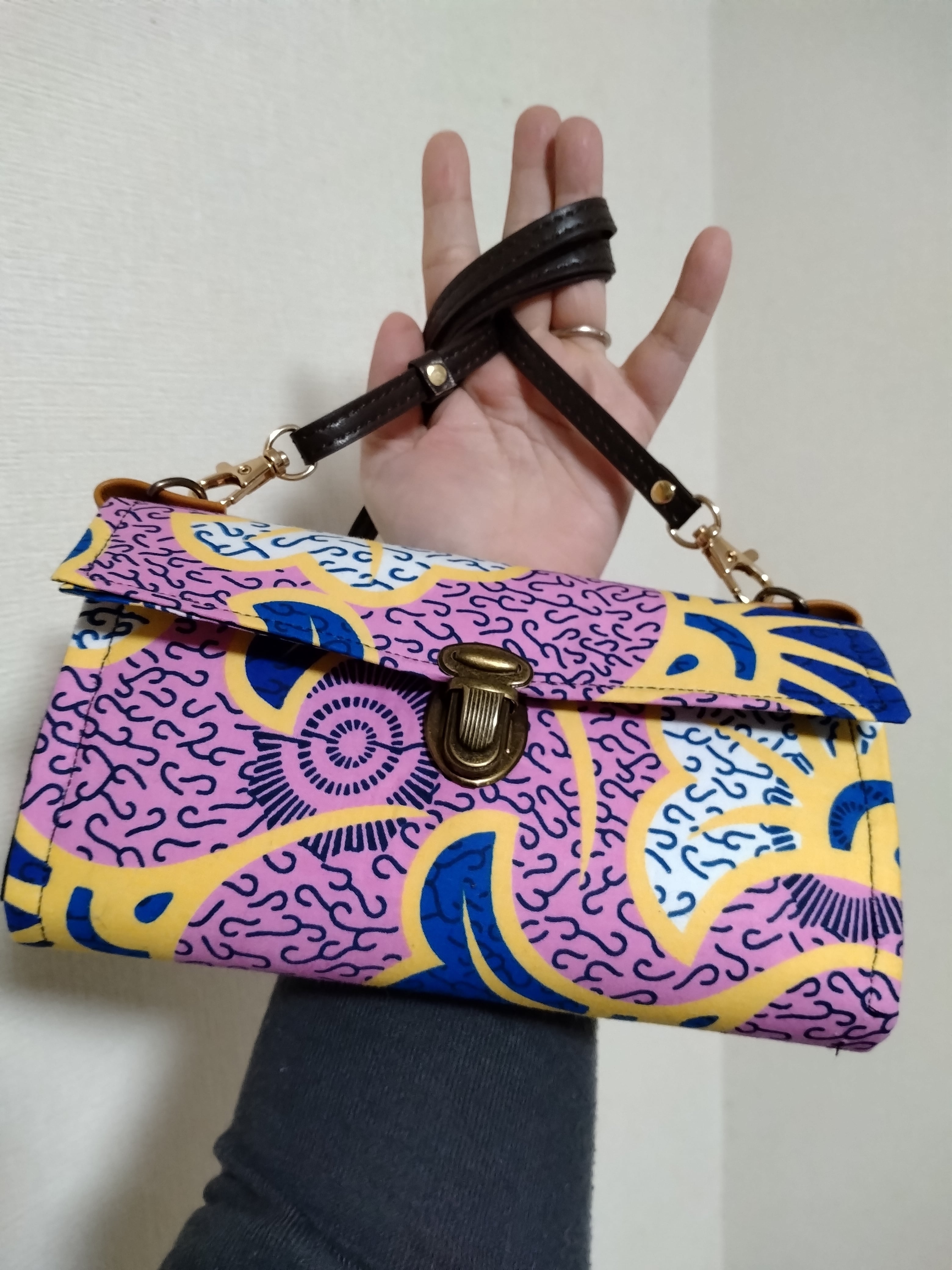 アフリカンファブリック 長財布 No.53 | kokoperi ～アフリカと日本を