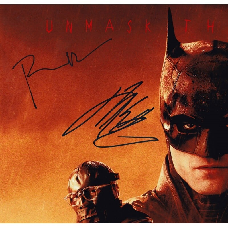 約56x71cm稀少レア★BATMAN バットマン US製非売品ポスター 直筆サインあり ケナー