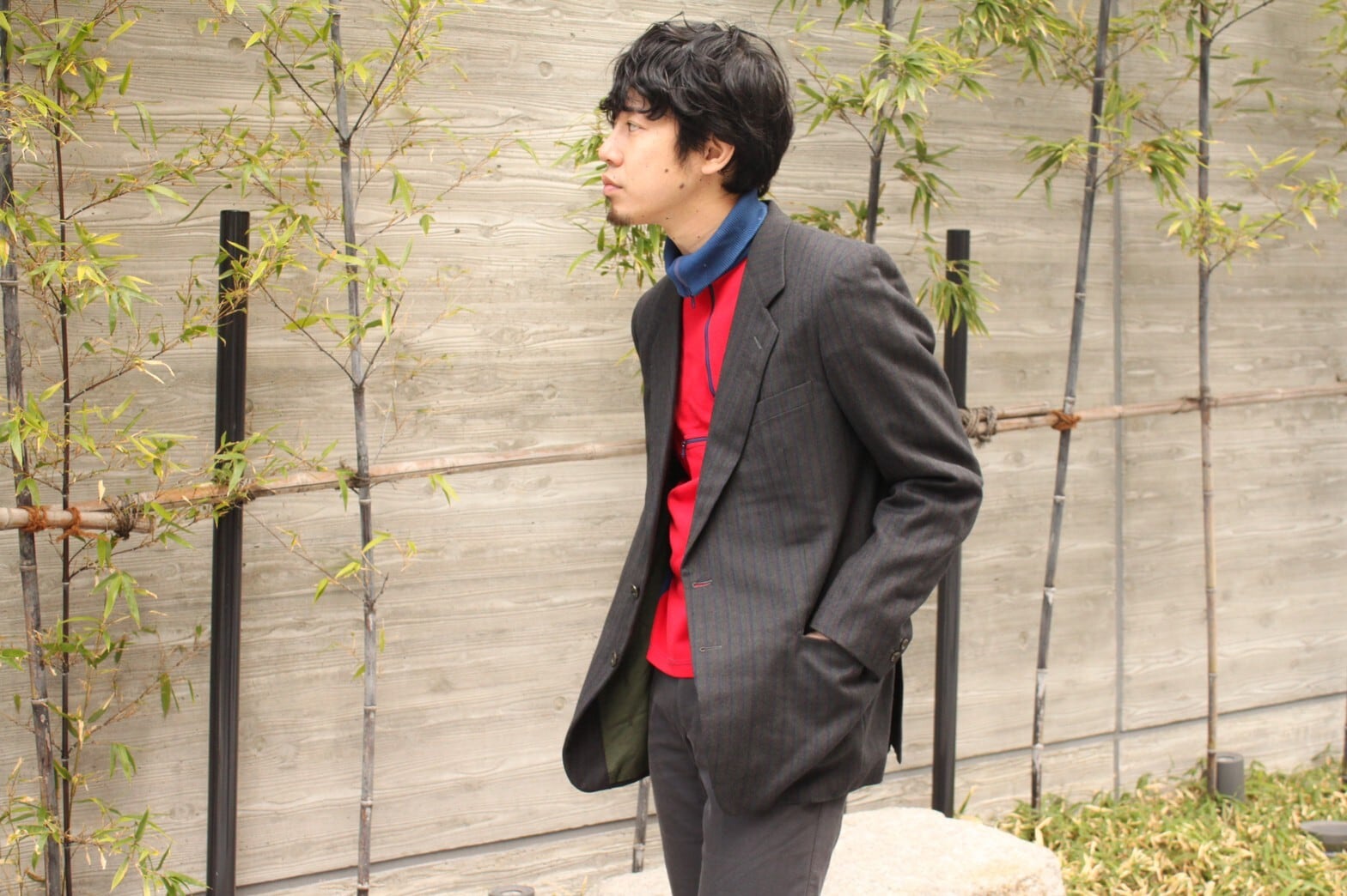 80s Yves Saint Laurent 2B Tailored Jacket | VOLAR