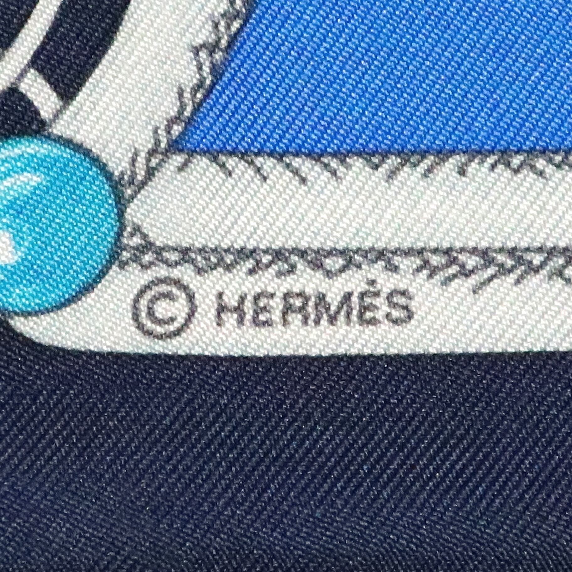 カ*ネ様 エルメス　スカーフ　BRANDEBOURGS Neo Brandebourgs Bandana Frange scarf 65 | Hermès USA