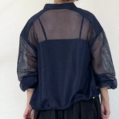★OUTLET★ スクエアメッシュブルゾン