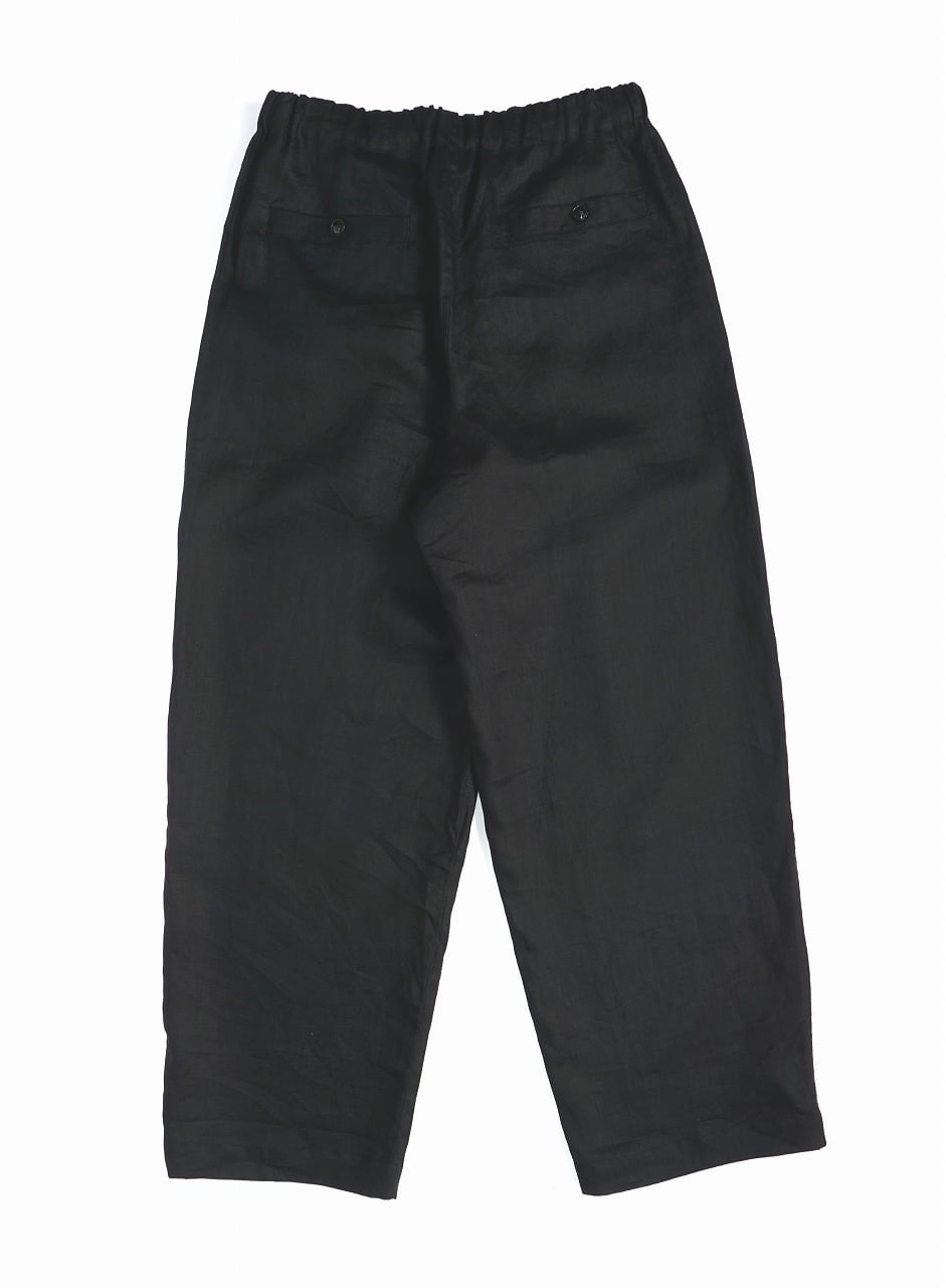 French Linen Wide Easy Pants