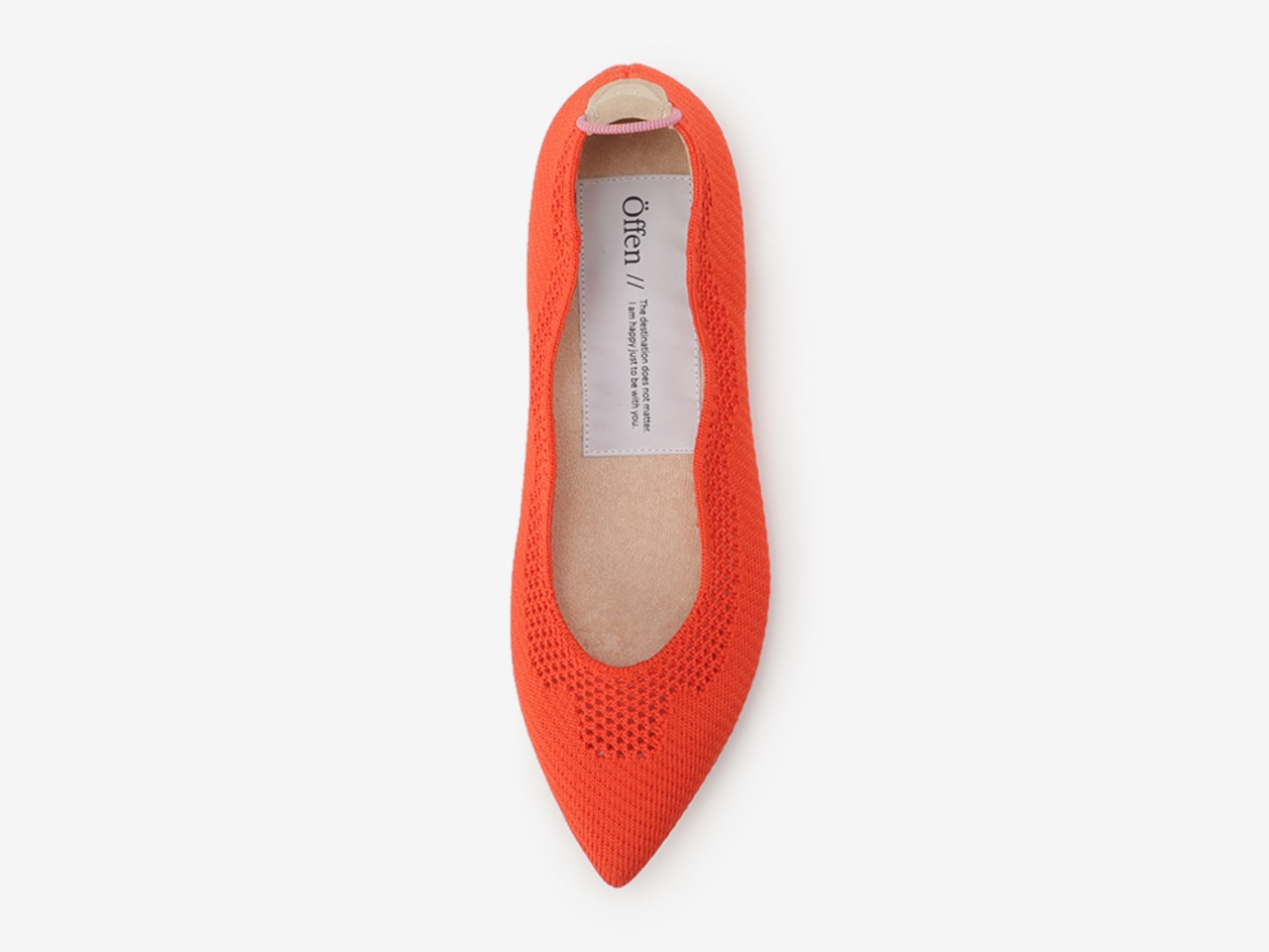 pointed-CROWNP MESH / ORANGE