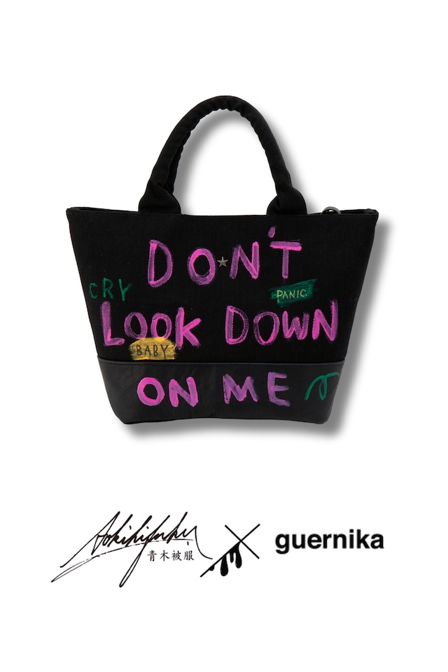 【青木被服 × guernika】DON'T LOOK DOWN / DENIM＆LEATHER BAG