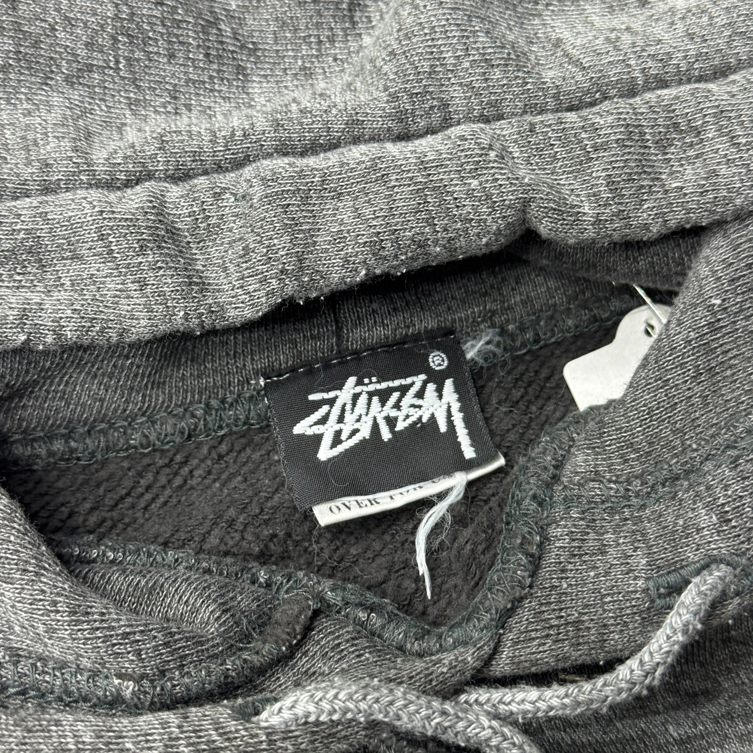 ヒ*ロ様 90s アメリカ製 STUSSY 黒タグ 希少デザイン パーカー 80's~90's old stussy Design Hoodie “黒タグ”【高円寺本店】 | curb