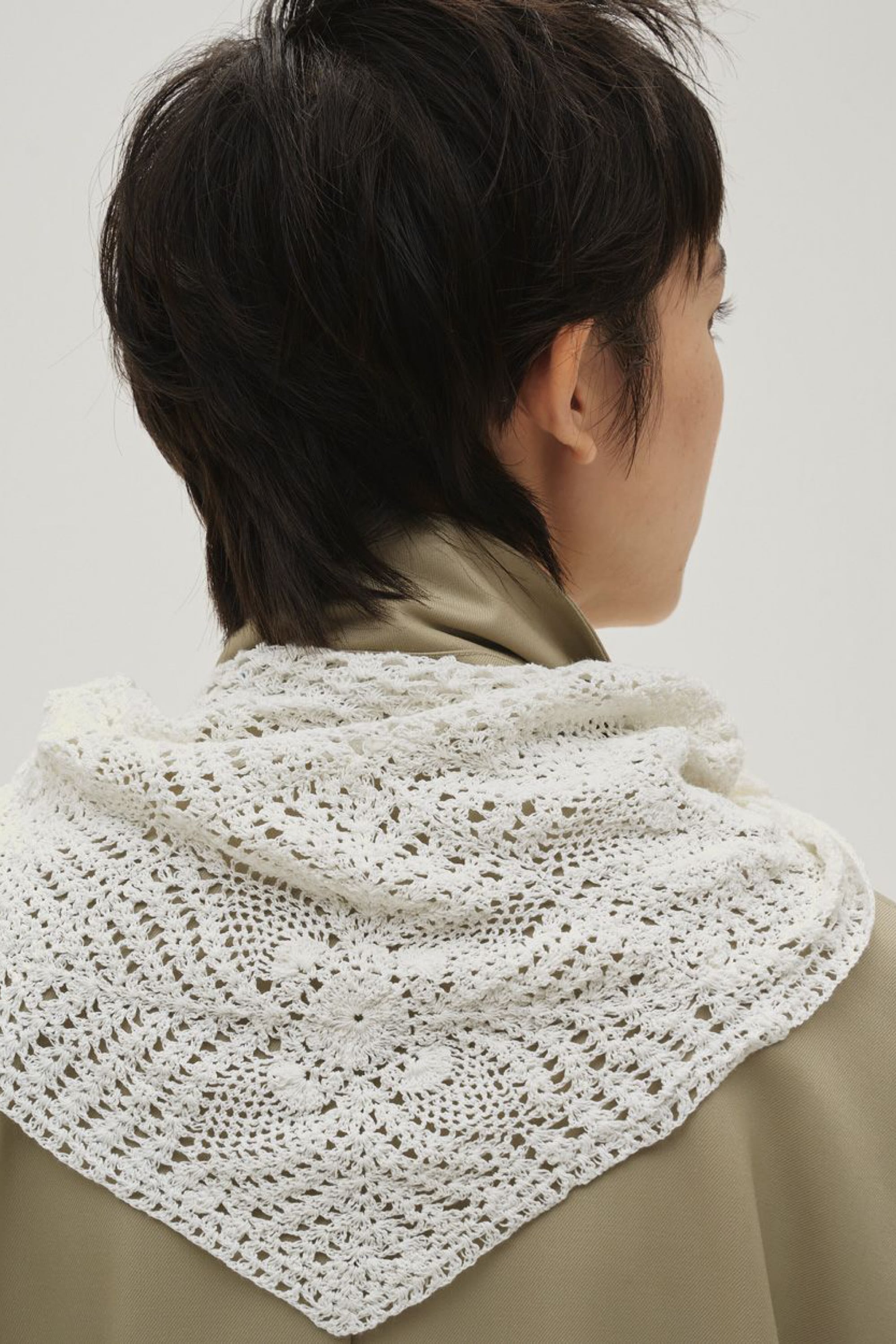 TODAYFUL Crochet Lace Scarf クロシェレーススカーフ Ecru | planet3rd