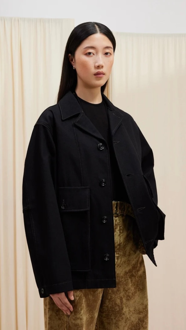 LEMAIRE -Boxy Jacket- :BLACK