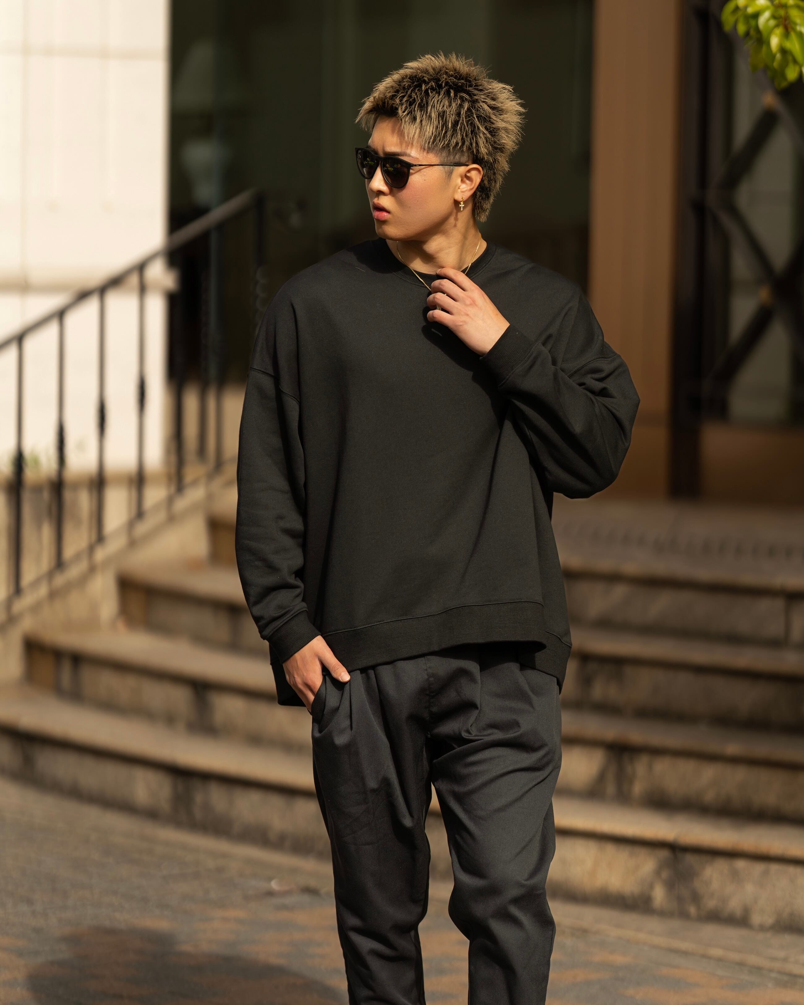 Over Size Relax Sweat Pullover【008BEL】 | BELINDA OFFICIAL