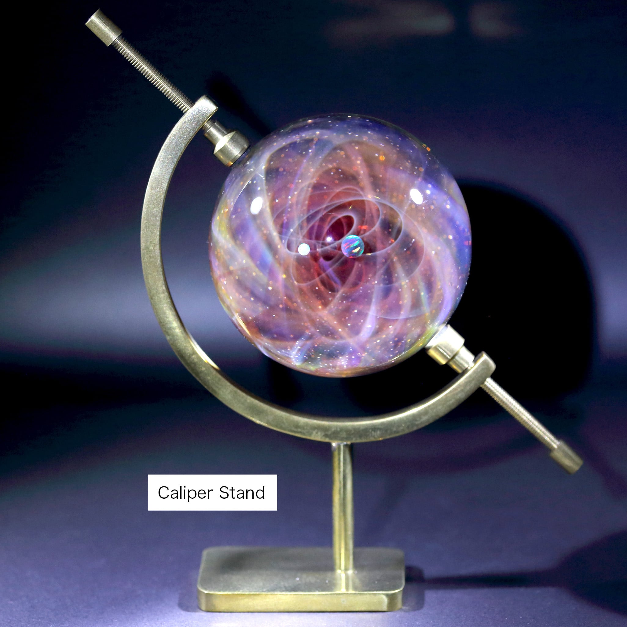 58mm Galaxy Glass Marble 宇宙ガラスマーブル - オブジェ no.M283