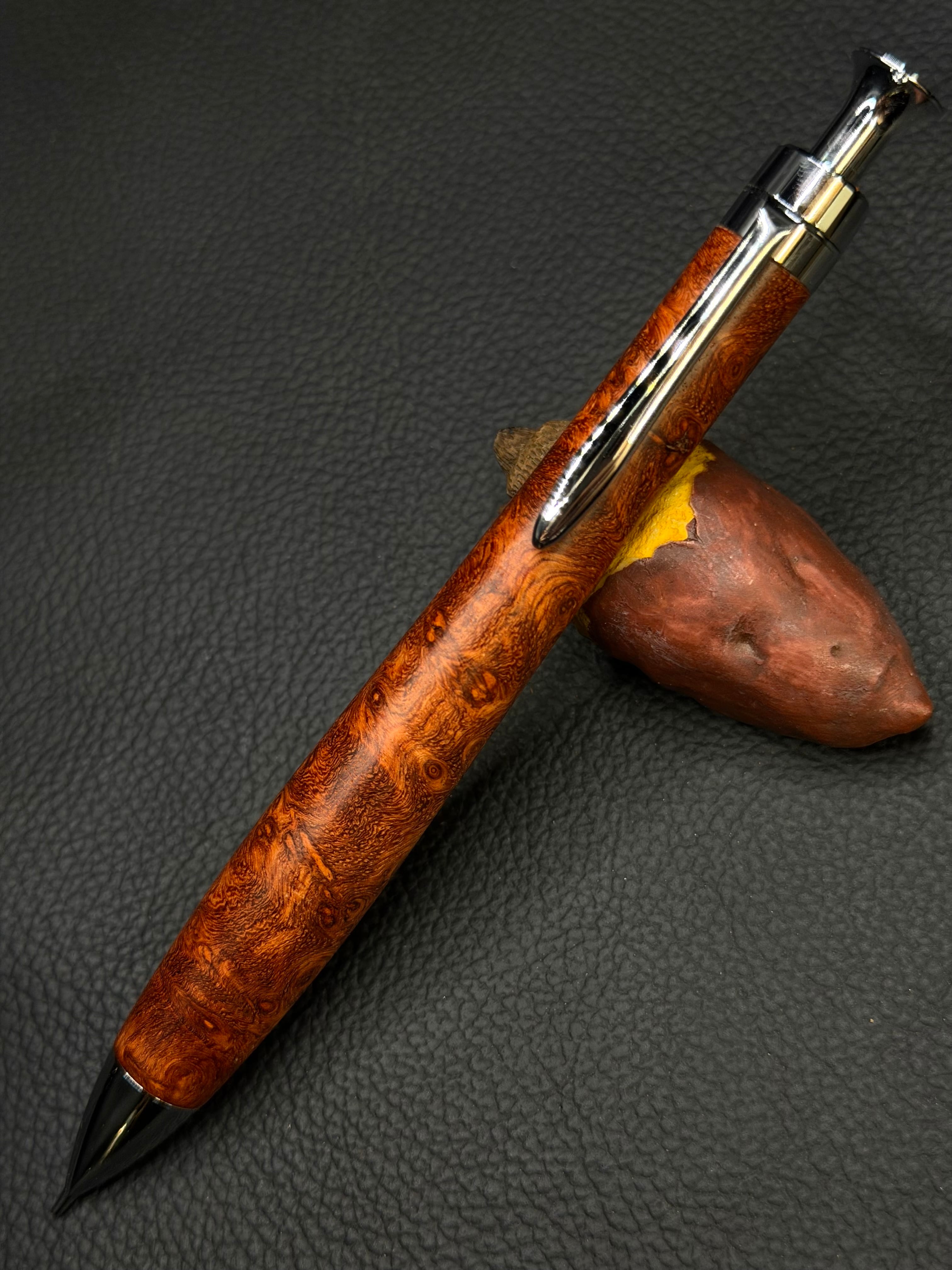 20 黒檀瘤 特上杢 | こぶた工房