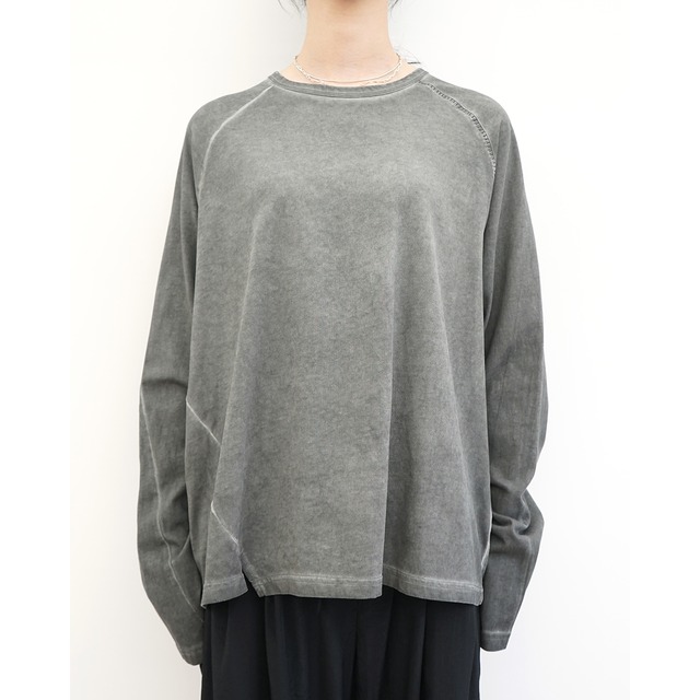 [ Professor.E ](プロフェッサーイー) 26FW-PE-TTL-01 Slate Top (Cold Dyed Grey)