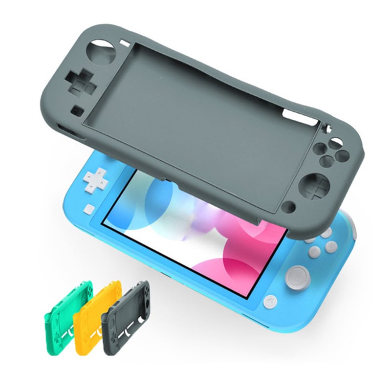 Nintendo Switch Lite ケース３点セット キャリーケース 本体カバー 画面保護フィルム 任天堂スイッチライト 持ち運びカバー  ゲームカード収納 グレー イエロー グリーン 【送料無料】