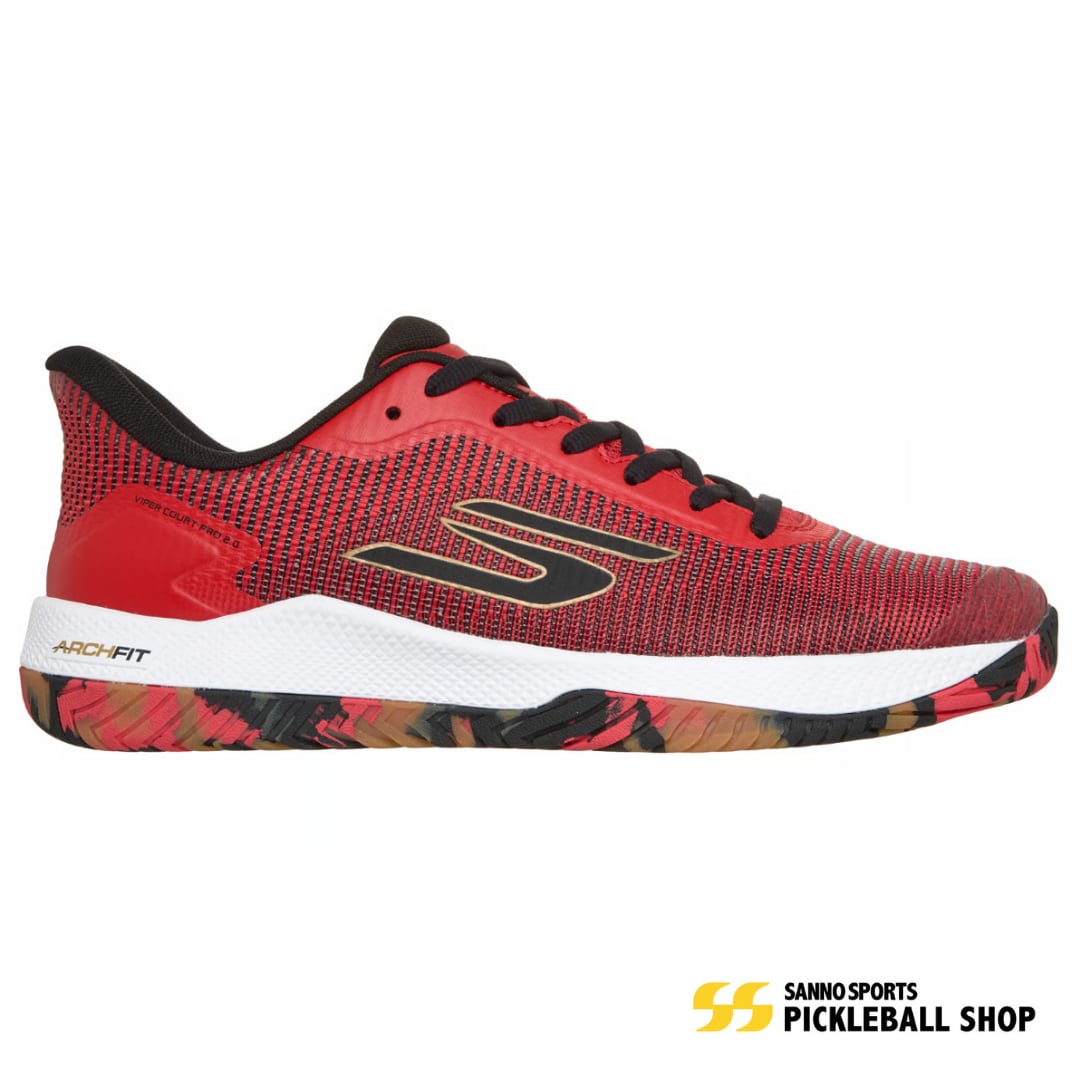 SKECHERS Viper Court PRO 2.0 RDBK ピックルボールシューズ